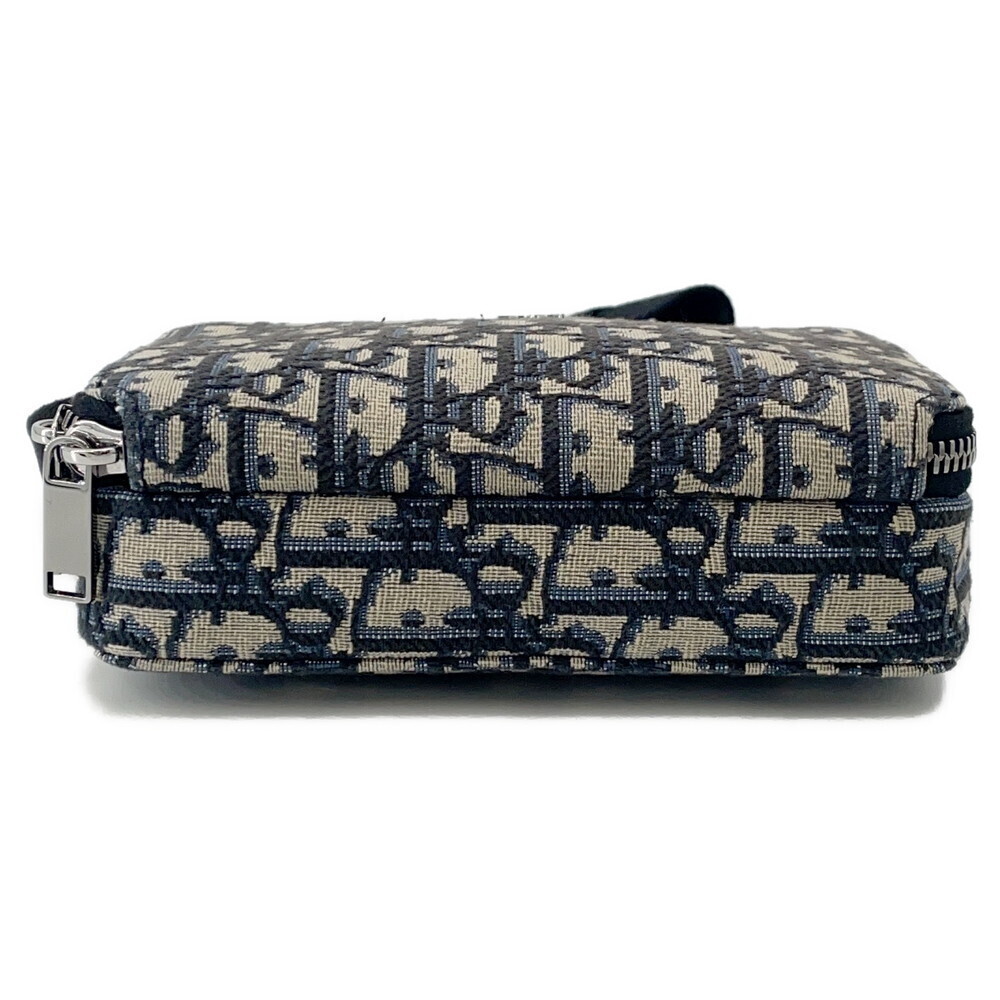 Christian Dior Shoulder Bag Oblique Canvas Trotter - Picture 3 of 12